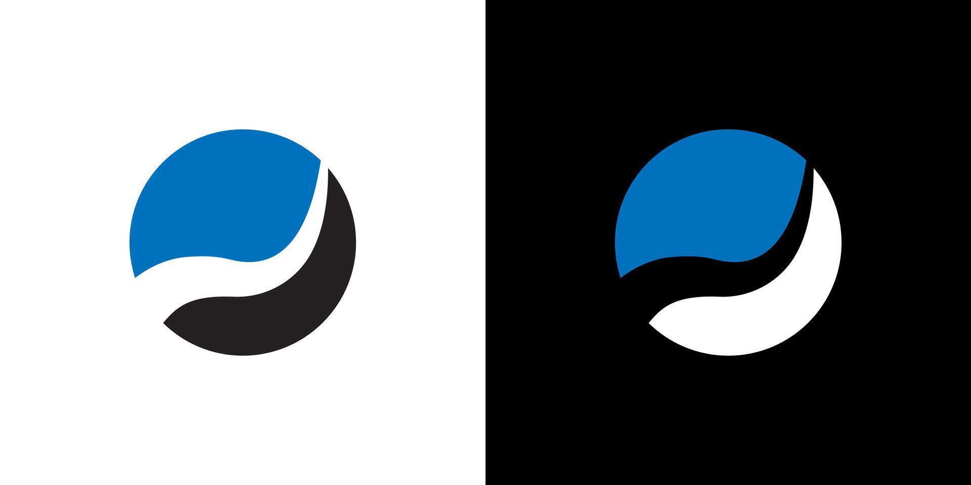Abstract round shape logo design icon circle symbol vector