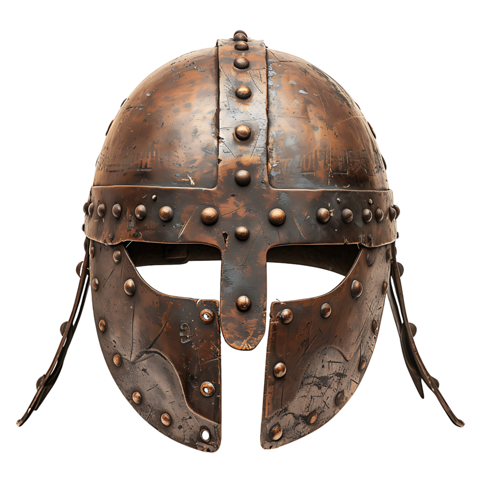 Viking Helmets Isolated on Transparent Cutout png