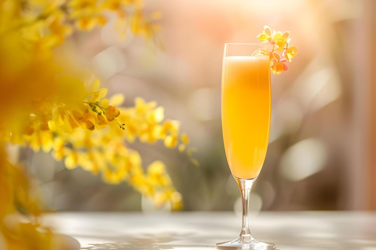 Weekend Vibes A Laid-Back Brunch in Pastel Colors photo
