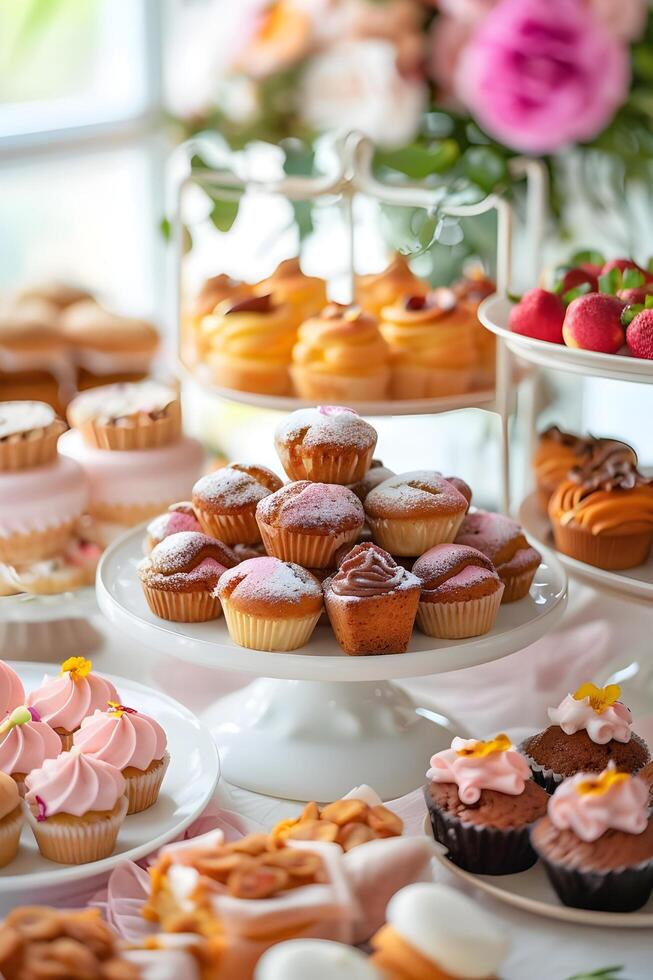 Weekend Vibes A Laid-Back Brunch in Pastel Colors photo