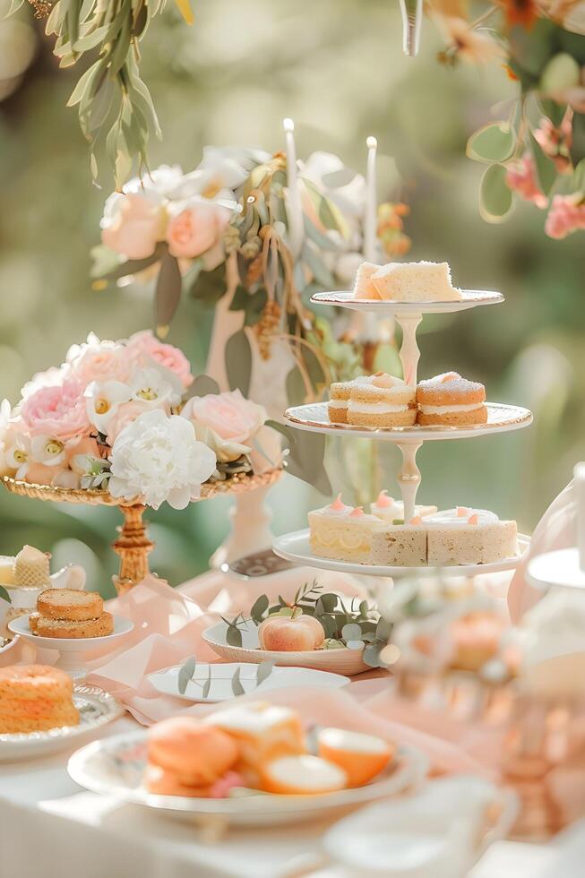 Weekend Vibes A Laid-Back Brunch in Pastel Colors photo