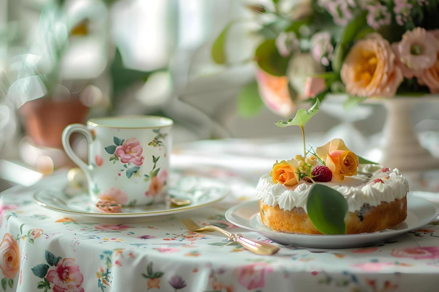 Weekend Vibes A Laid-Back Brunch in Pastel Colors photo