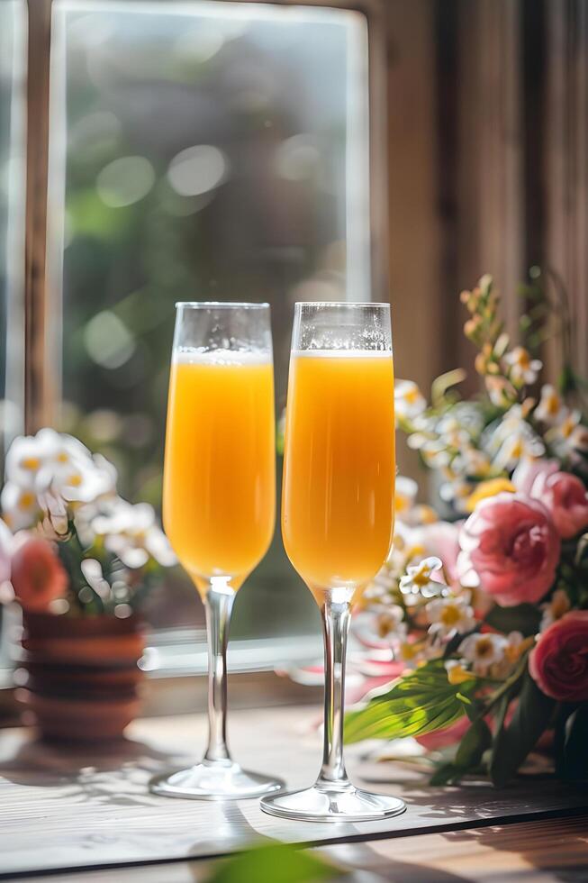 Brunch Blooms A Summer Feast in Blush Pink and Coral photo