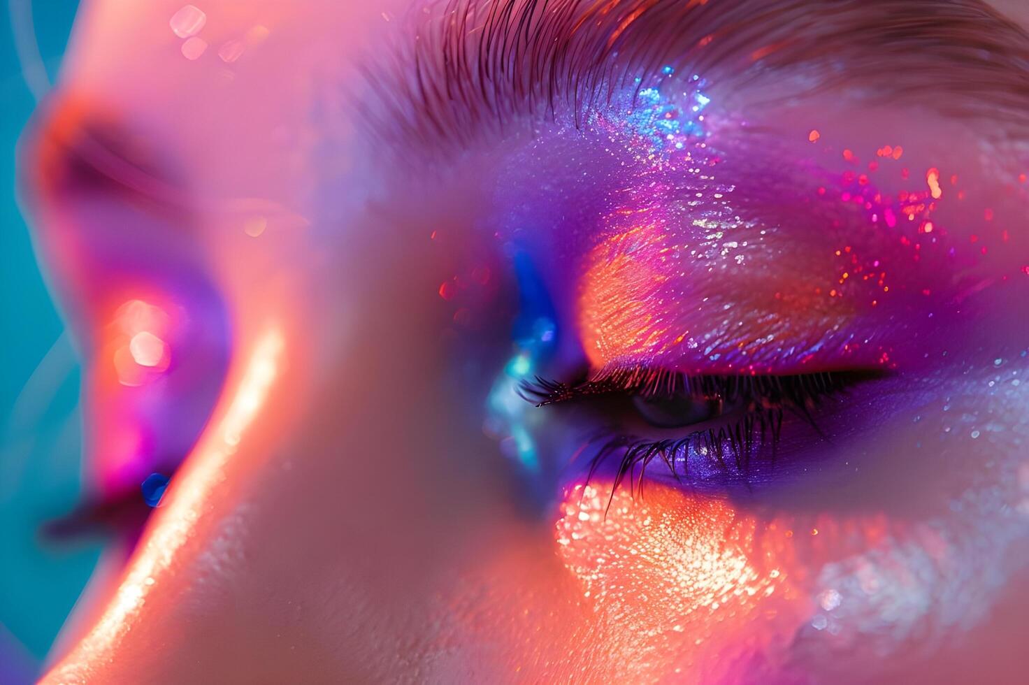 Chromatic Concert A Musical Journey in Fuchsia and Purple photo