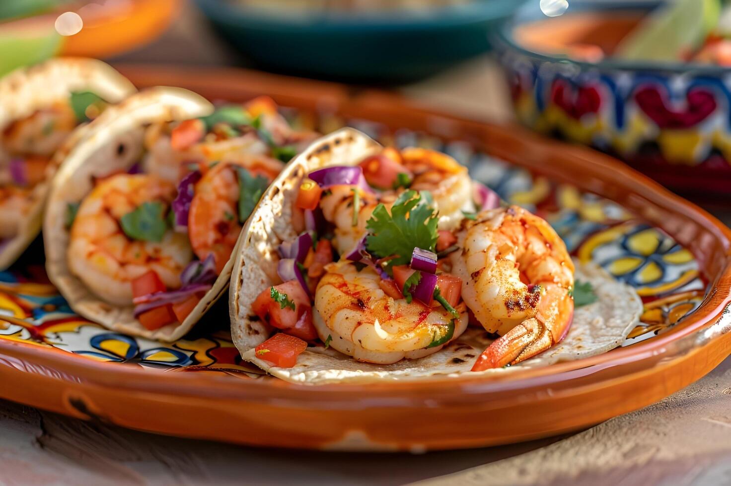 Summertime Sizzle Taco Sensations in Spicy Red and Citrus Yellow photo