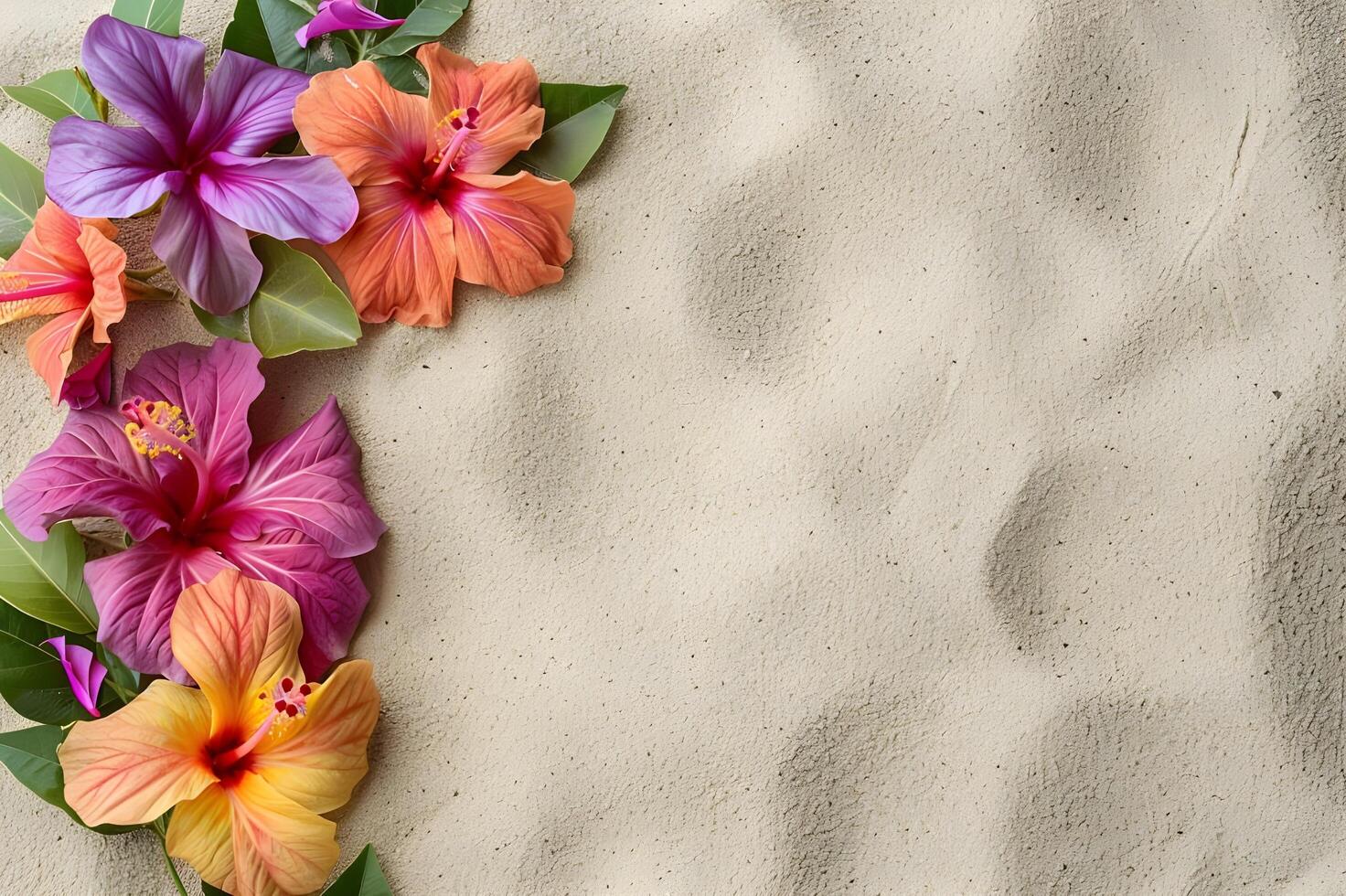 Tropical Paradise A Vibrant Summer Oasis photo