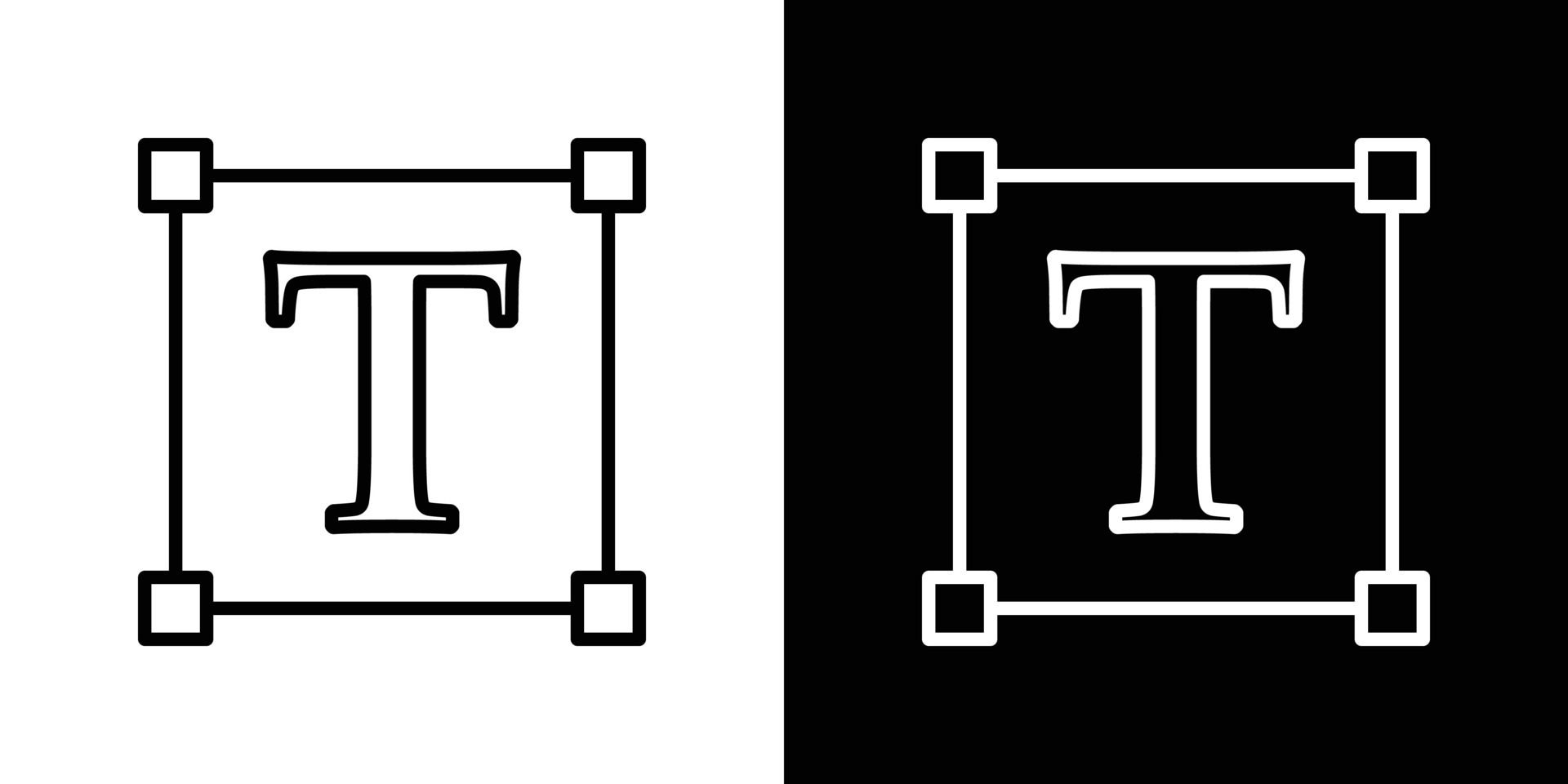 Text icon set. 46029242 Vector Art at Vecteezy