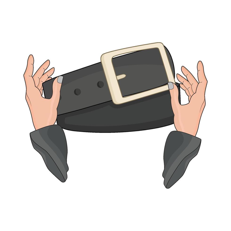 illustration of belt vector