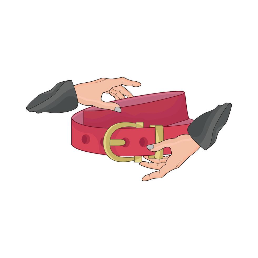 illustration of belt vector