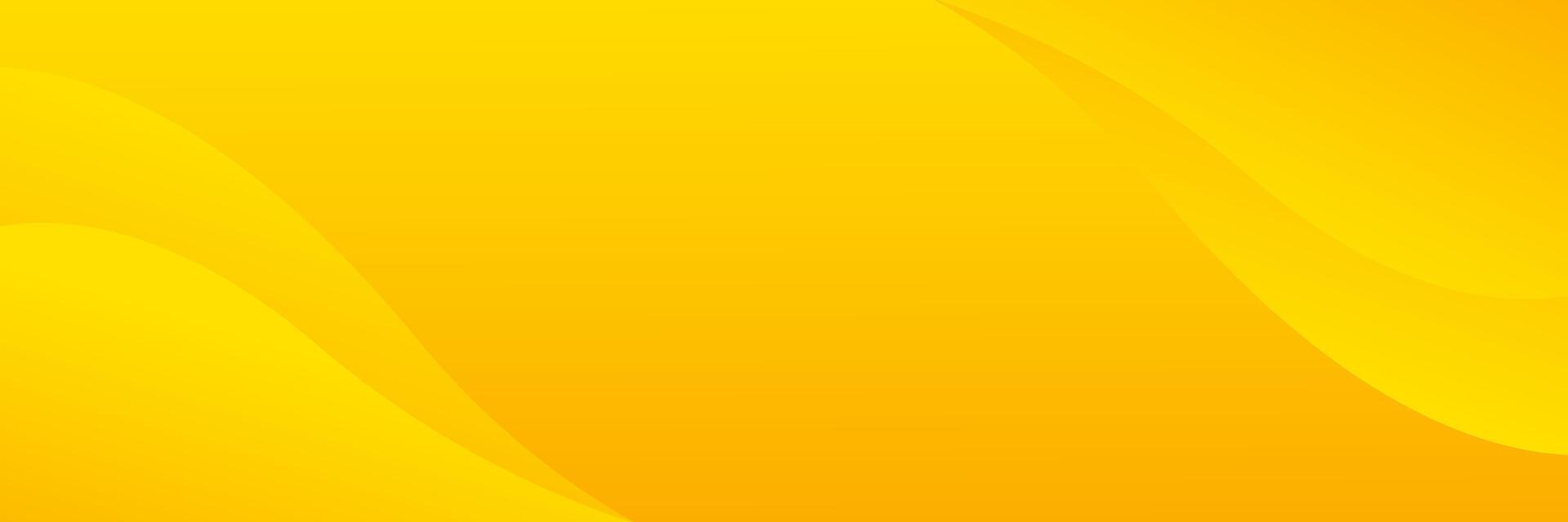 Bright yellow dynamic abstract background. Modern lemon orange color. Fresh template banner for web, pages, sales, events, holidays, parties, and falling. waving shapes with soft shadow vector