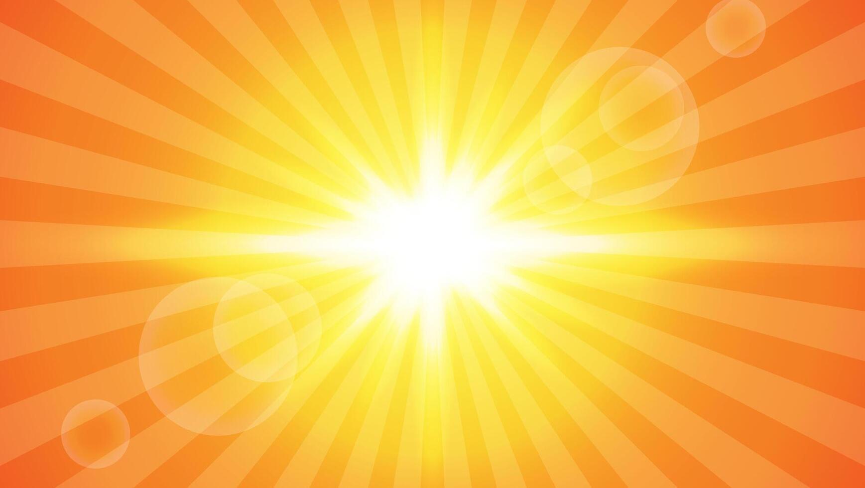 Summer background. Shining summer background. vector