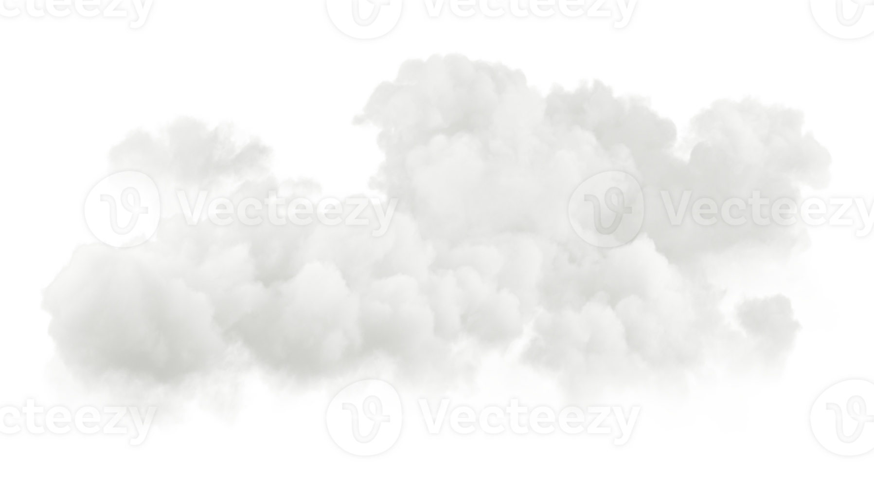Summer clouds weather cloudscape shapes cut backgrounds 3d illustration file png