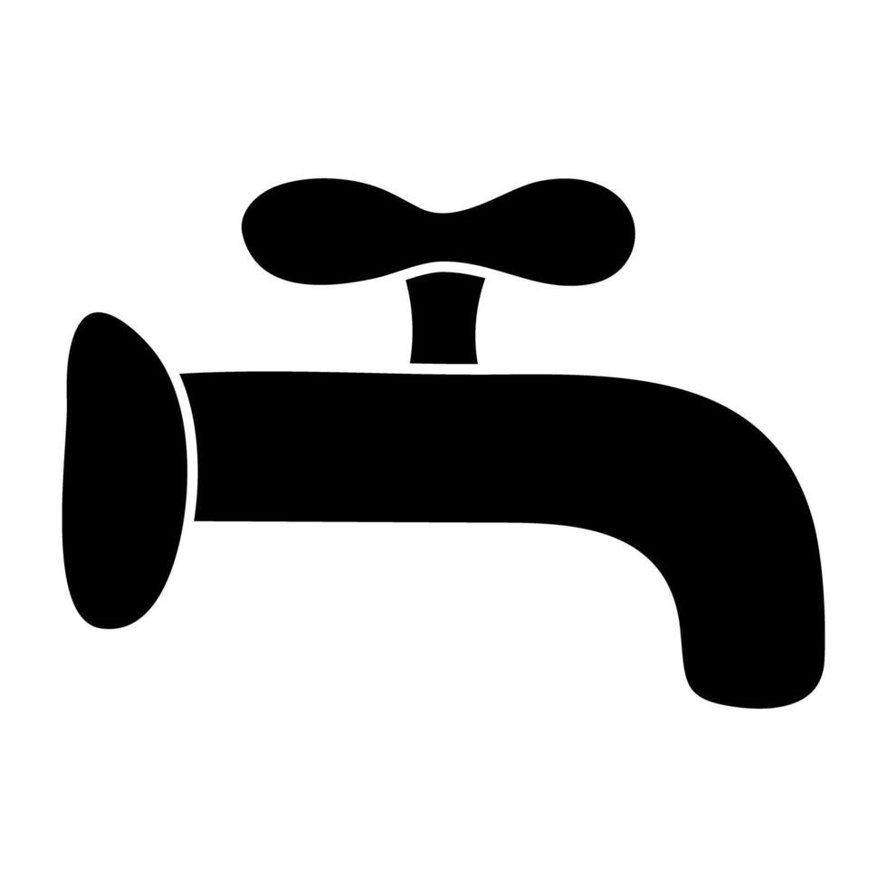 Modern design icon of water tap vector