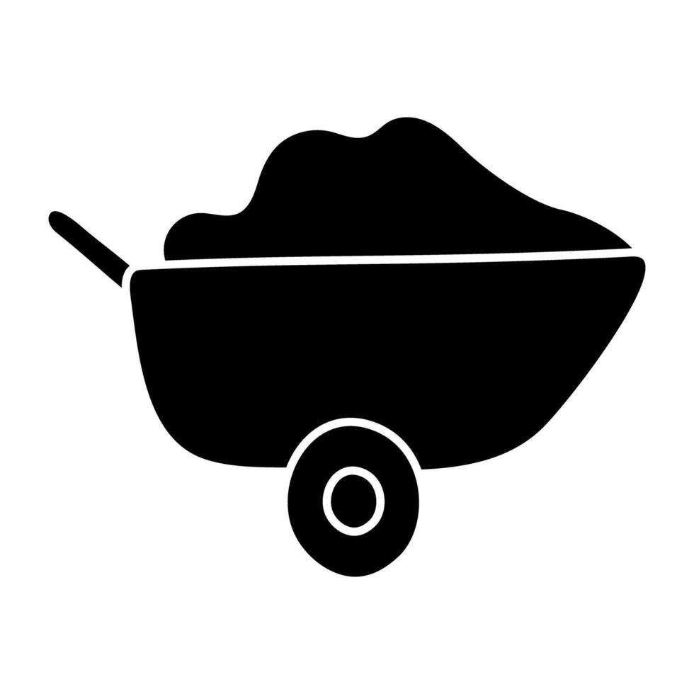 Modern design icon of mulch vector