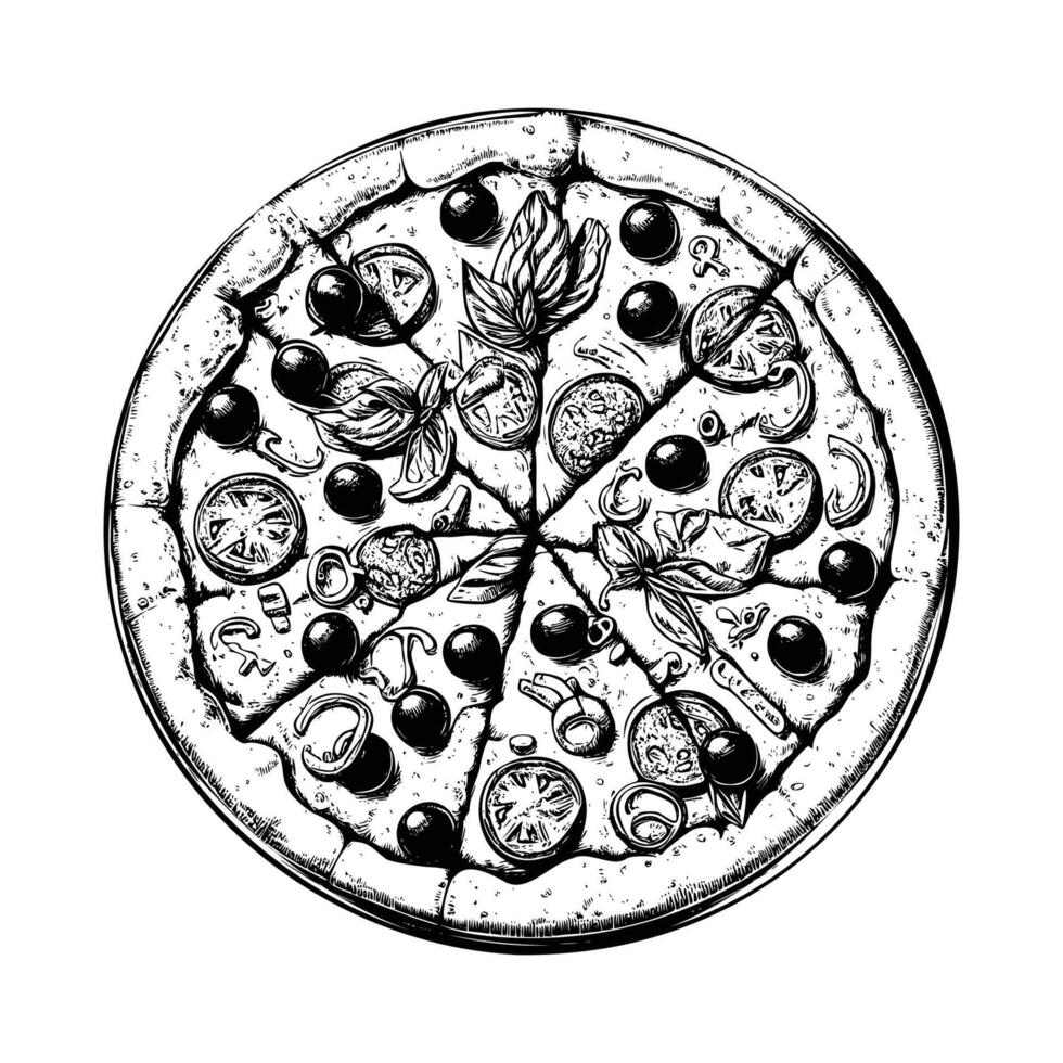 hand drawn vegetable black and white illustration. fresh vegetable drawing, isolated on white background vector
