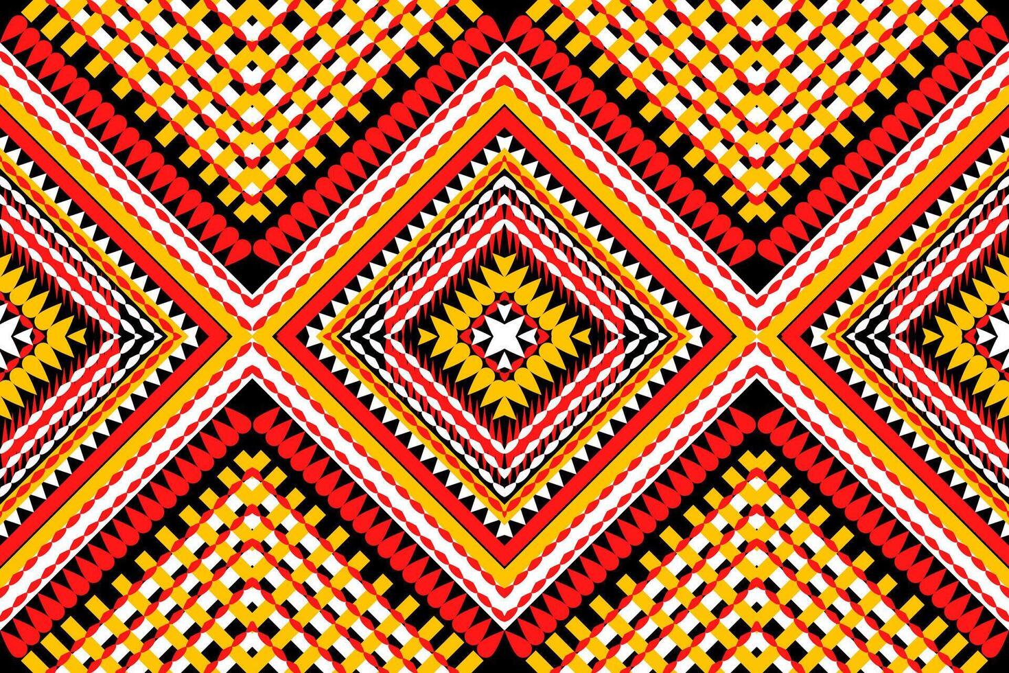 ethnic design pattern sarong pattern geometric design geometric pattern embroidery black yellow white pink Textile prints fabric patterns pillows carpet curtains blankets bed sheets wallpapers surface vector