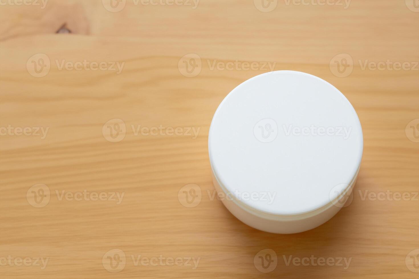 The beautiful mockup showcases good cosmetic packaging for cream containers, emphasizing future cosmetic innovations photo