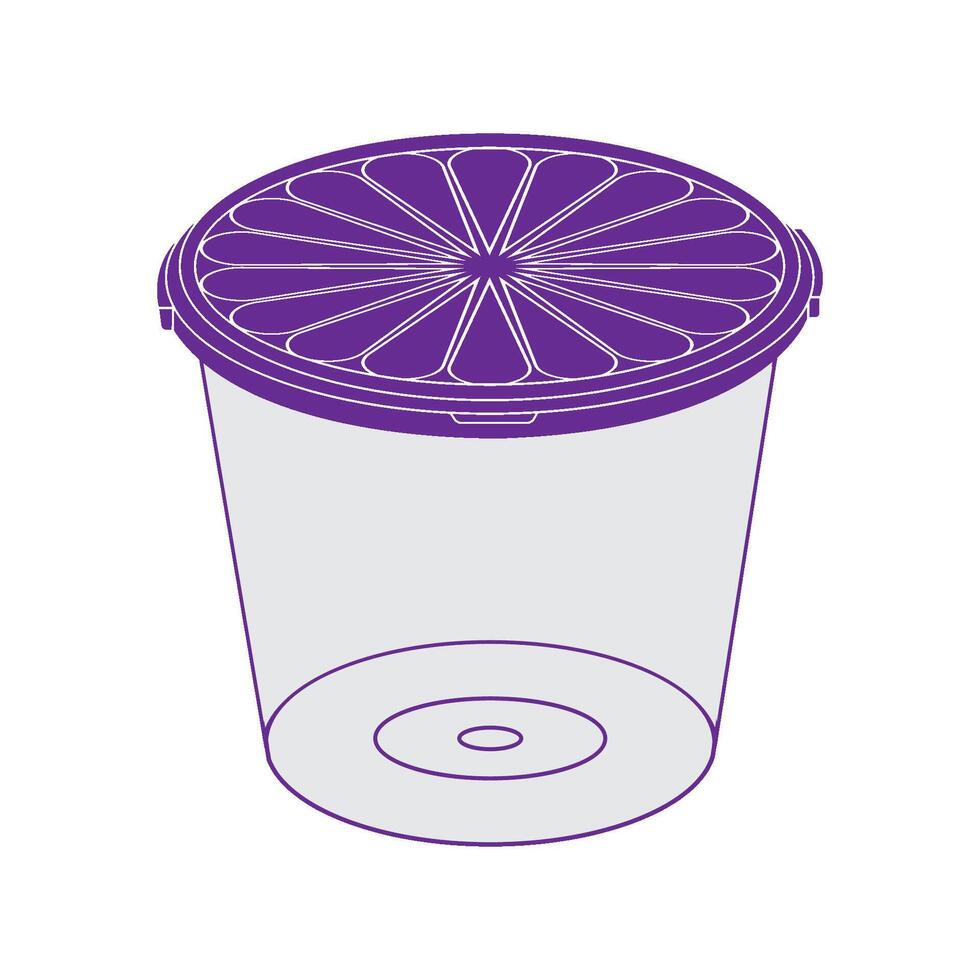 plastic jar icon vector