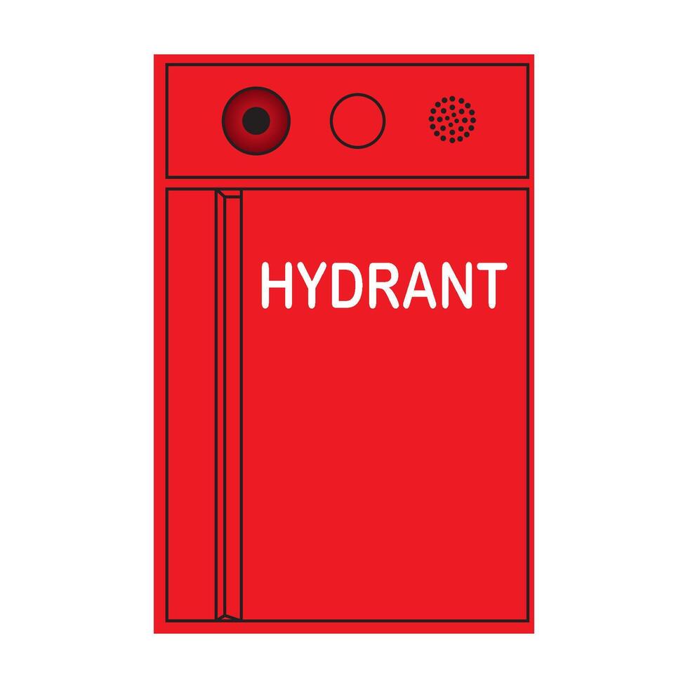 fire hydrant icon vector