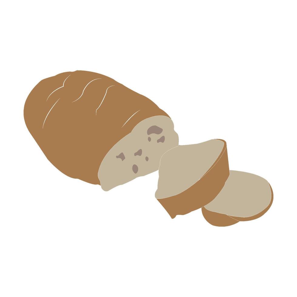 Bread icon design vector
