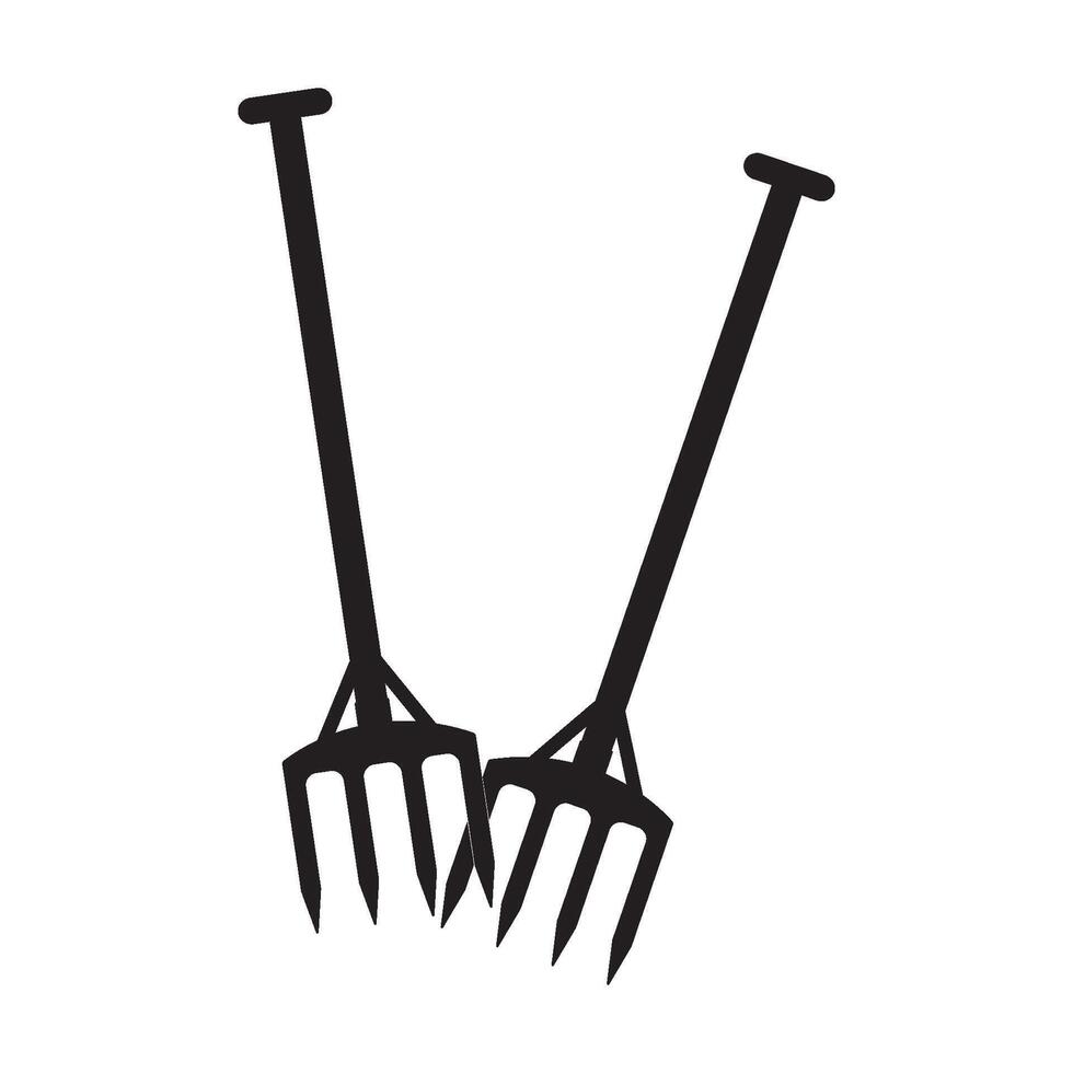 Pitchfork icon design vector
