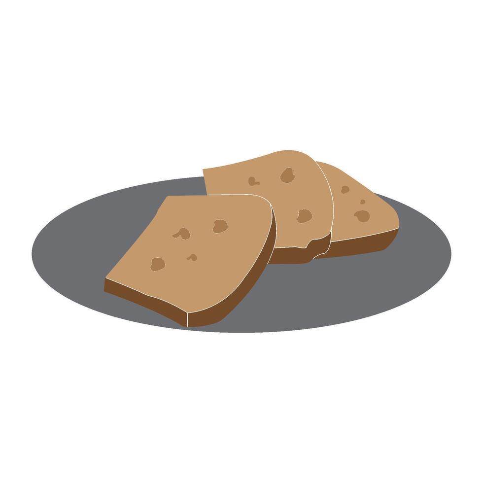Bread icon design vector