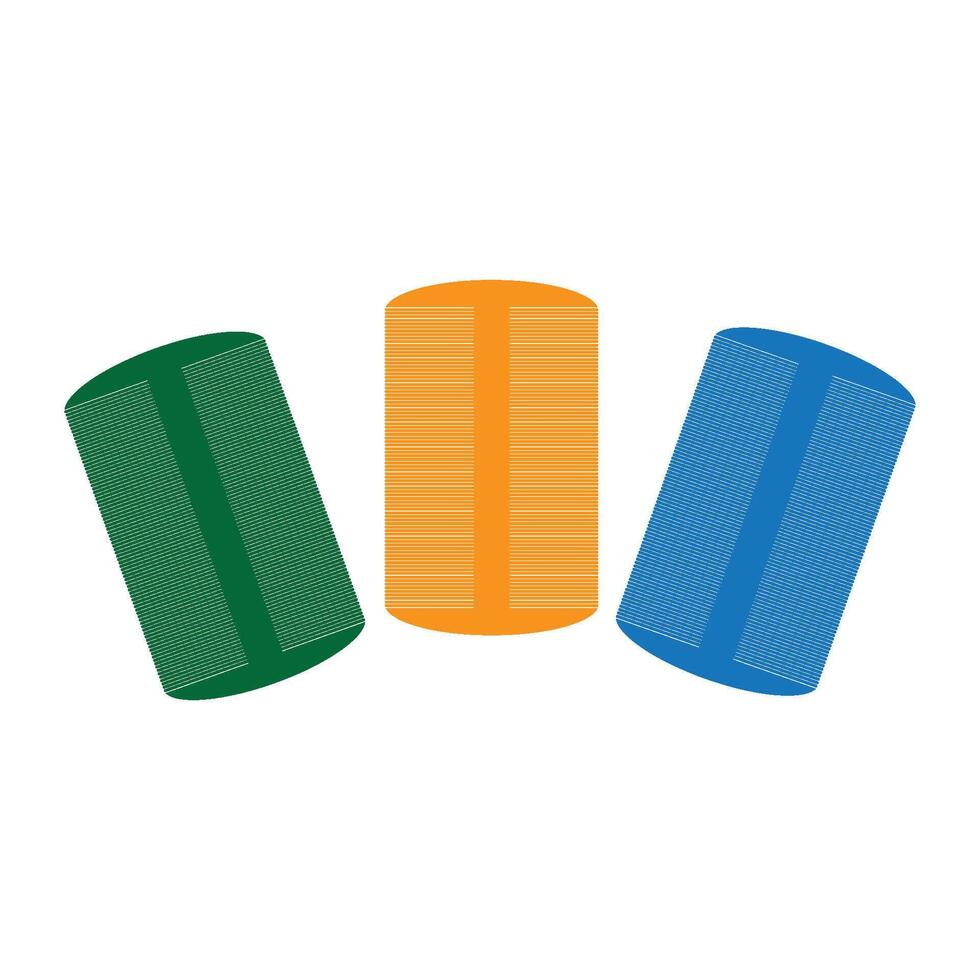 dandruff comb icon vector