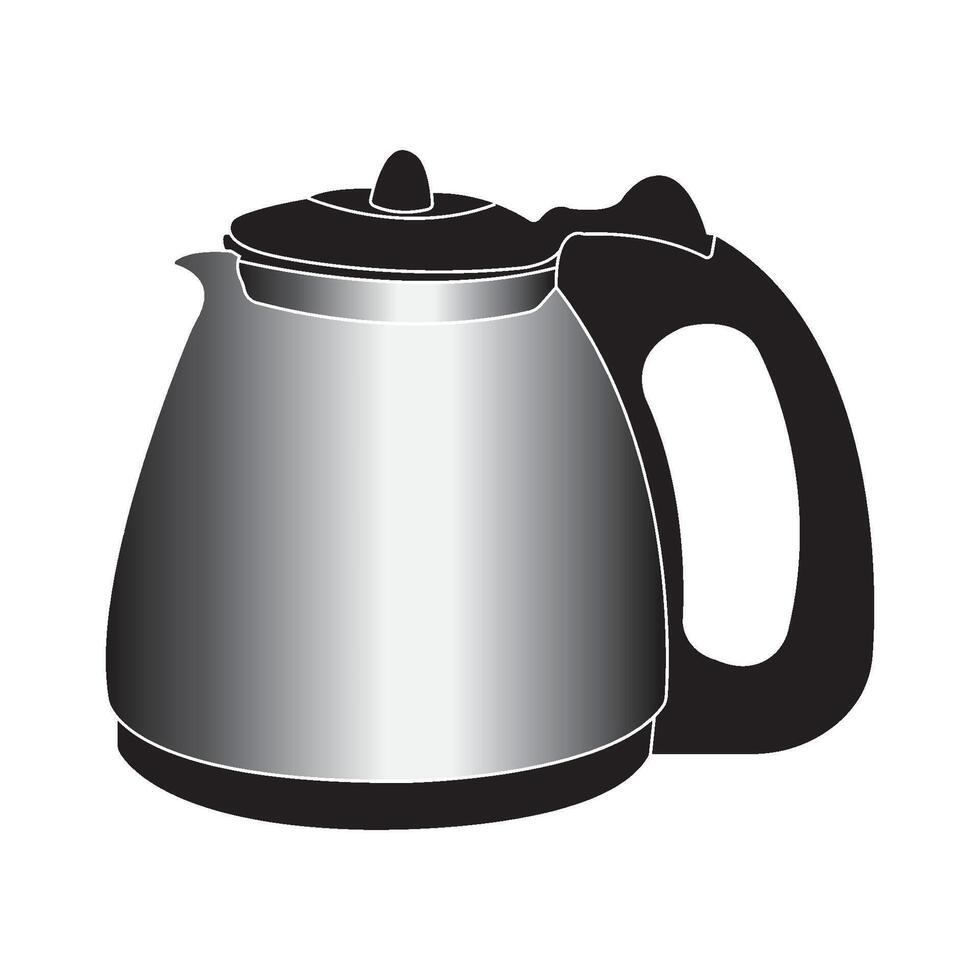 Teapot Icon design vector