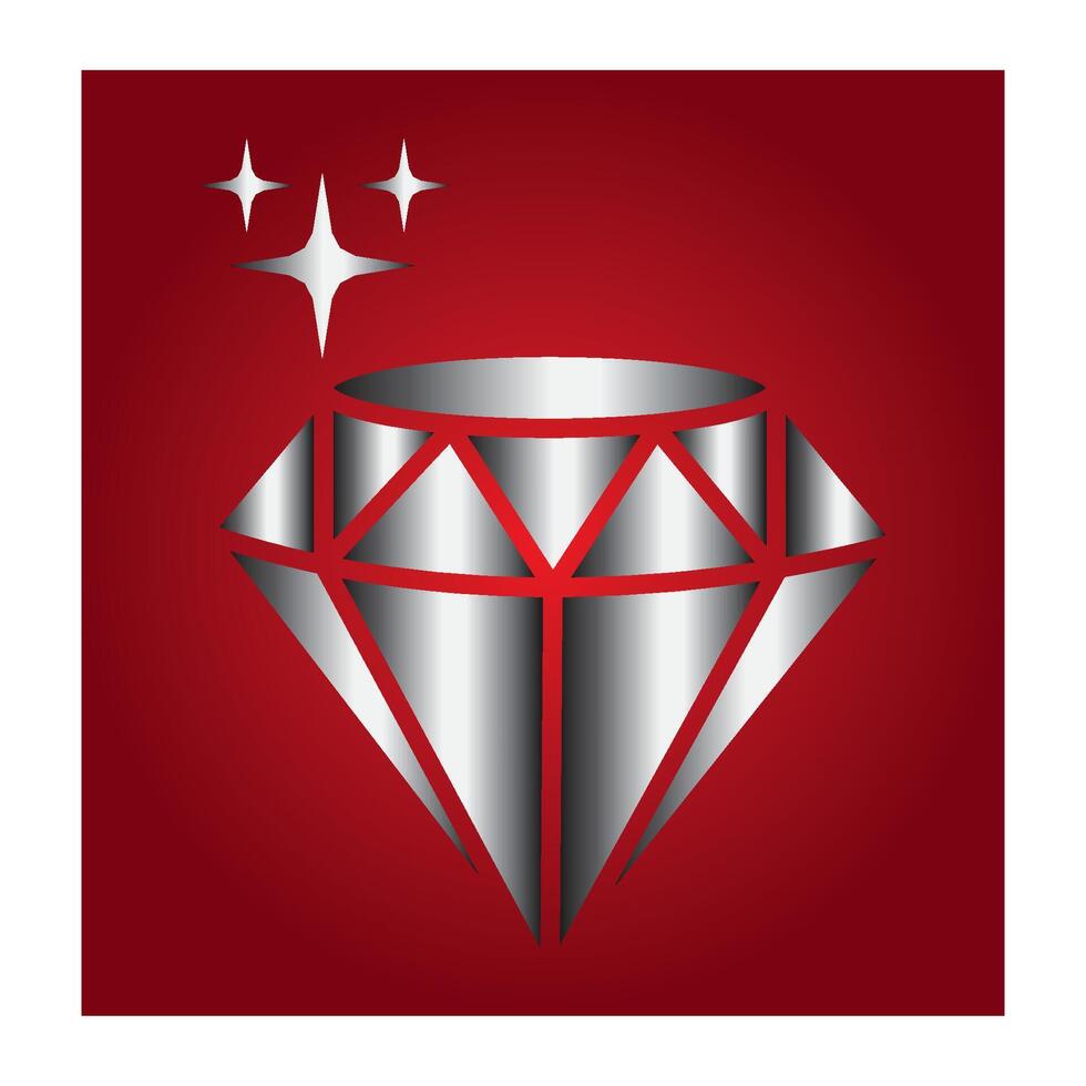 Diamond icon design vector