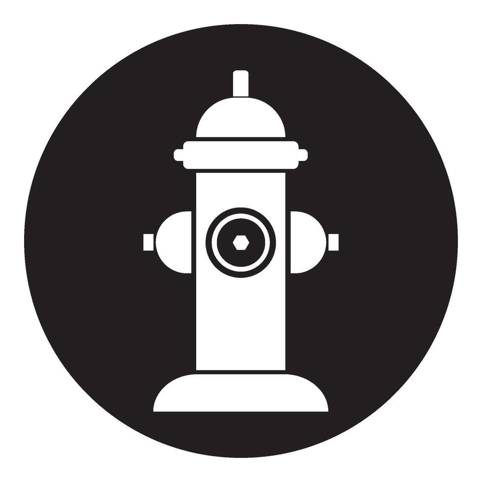 fire hydrant icon vector