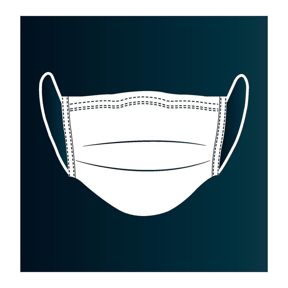 Mask icon design vector