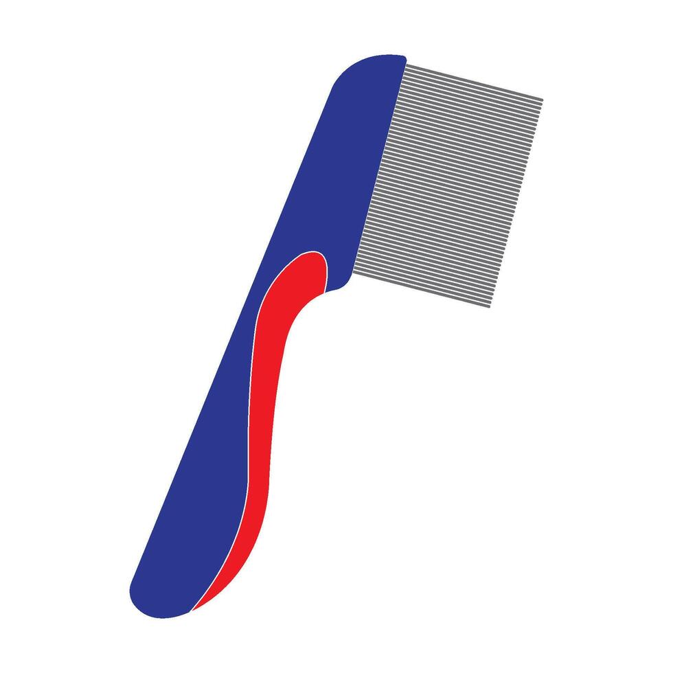 dandruff comb icon vector