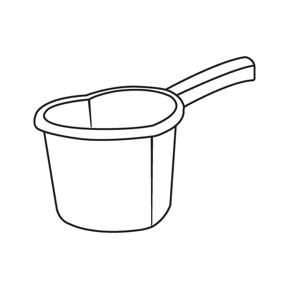 dipper icon design vector