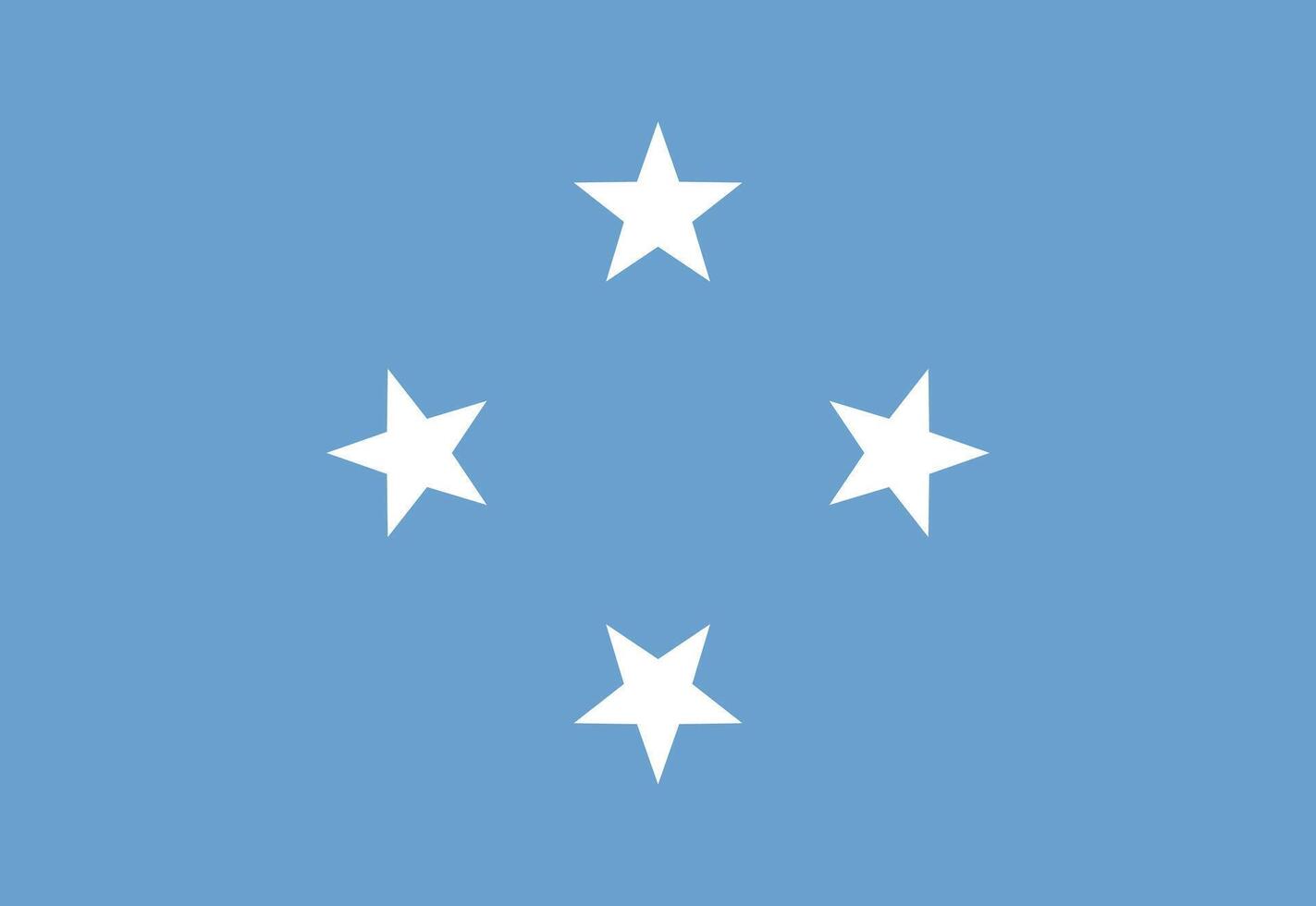 amazing Micronesian flag illustrator country flags vector
