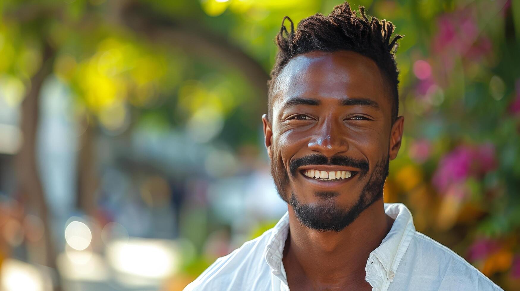 Smiling Man in Suit and Tie photo