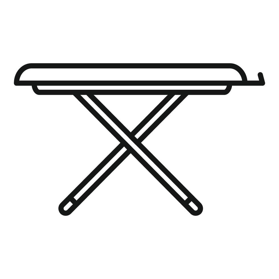 illustration of simple ironing board vector