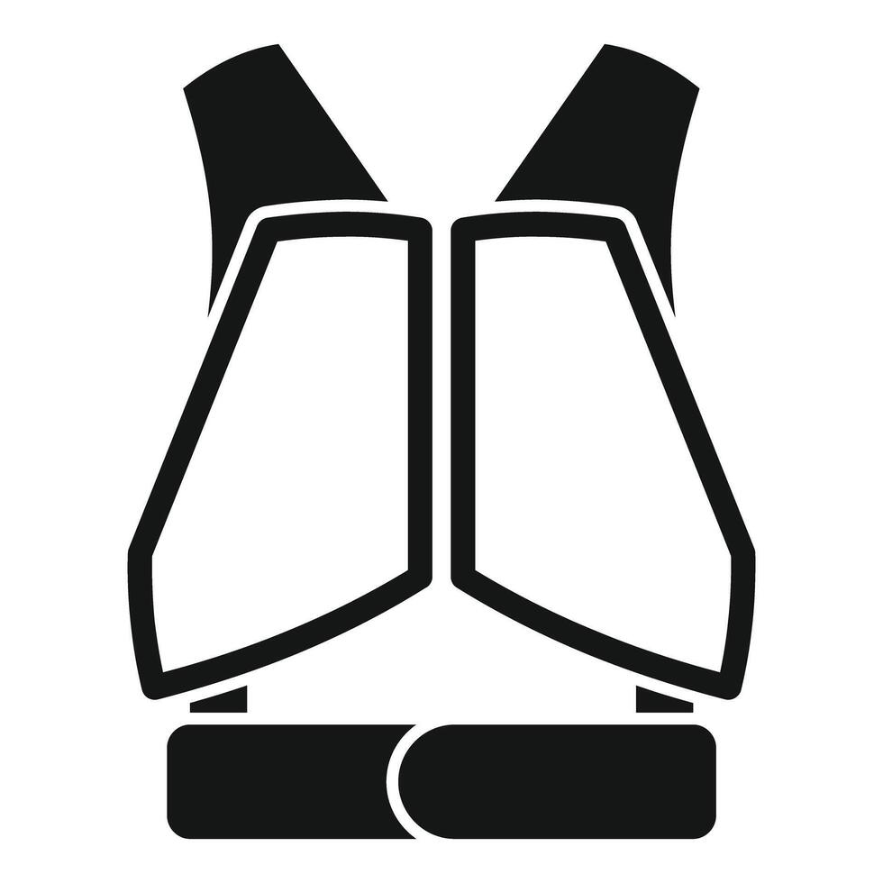 Life vest icon illustration vector