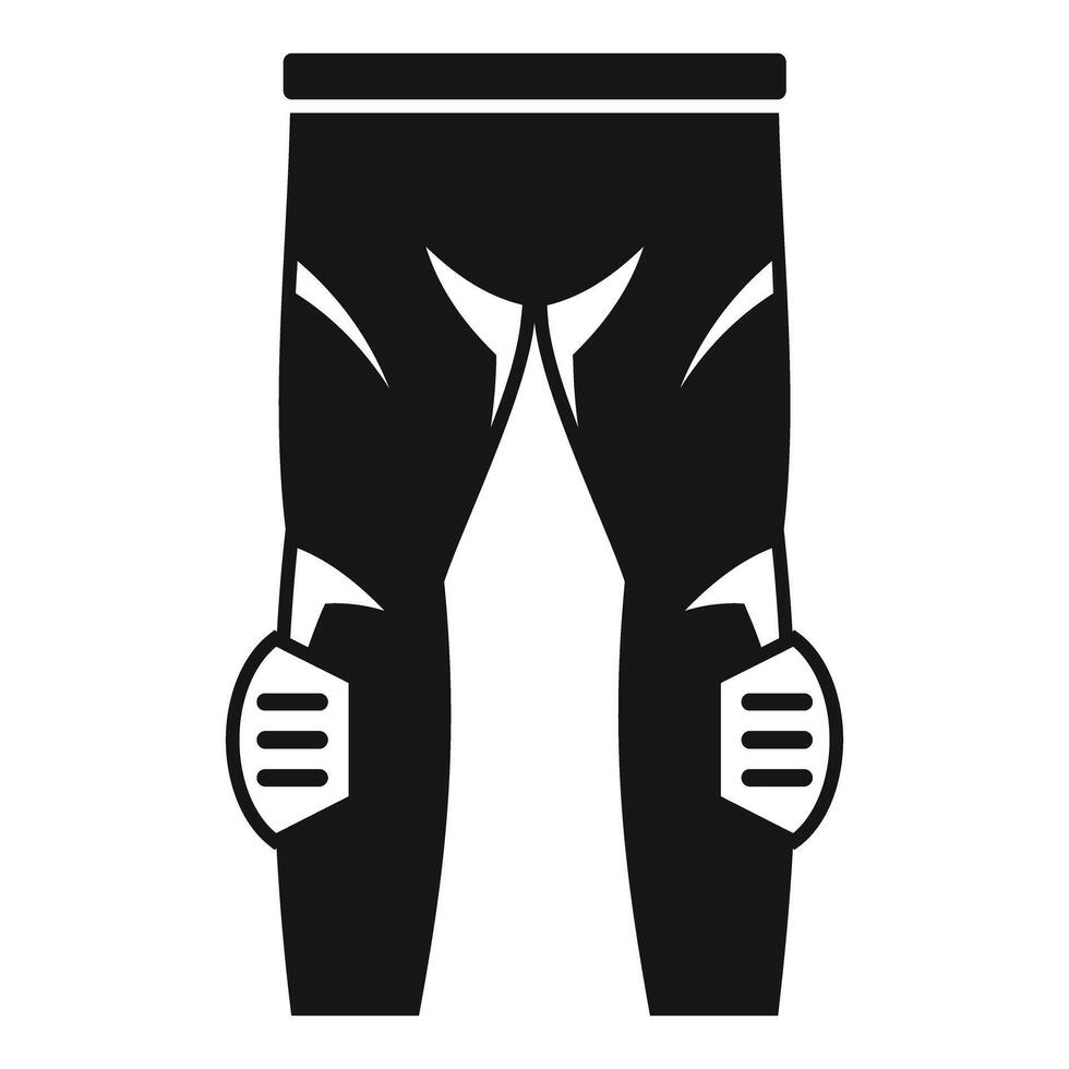 Simplified illustration of business suit trousers, ideal for professional icons and graphics vector