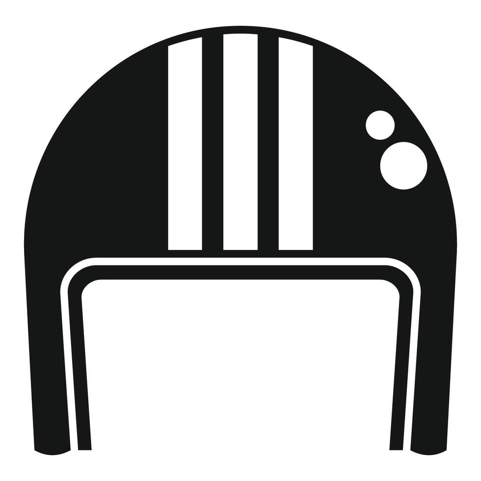 Black and white chair silhouette vector