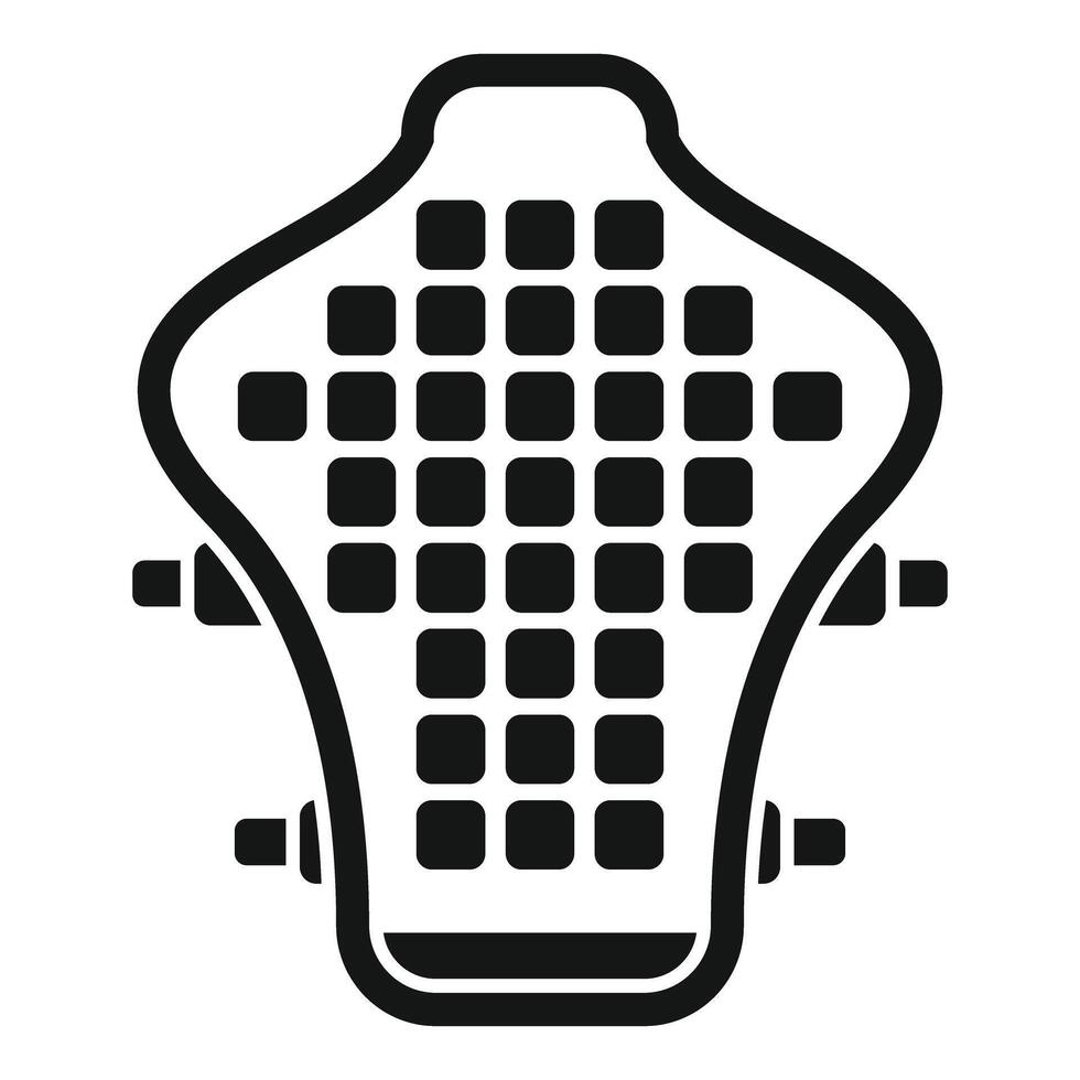 illustration of protective gear padding vector