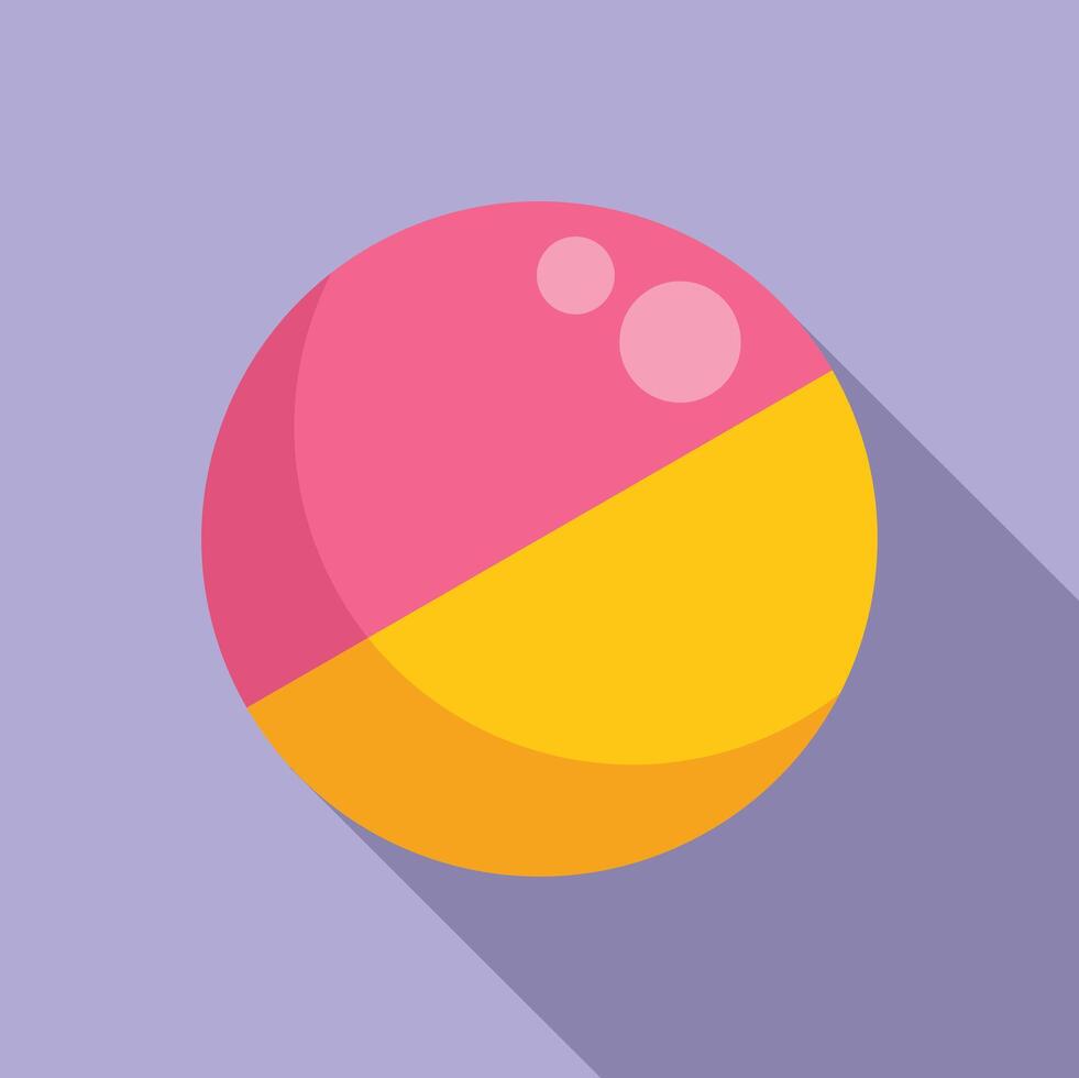 Colorful abstract beach ball illustration vector
