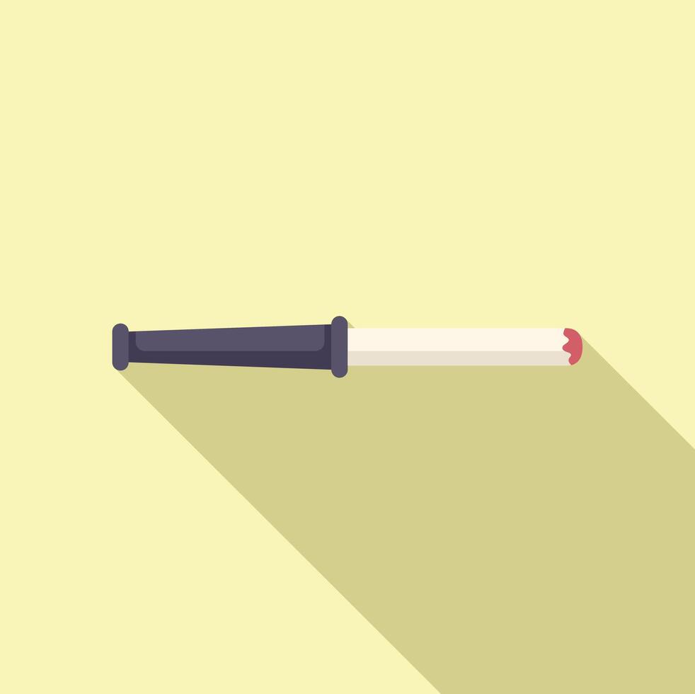 Minimalist illustration of a sword vector