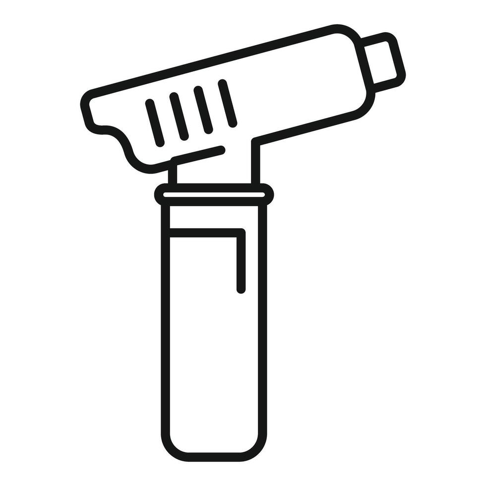 illustration of a medical otoscope vector