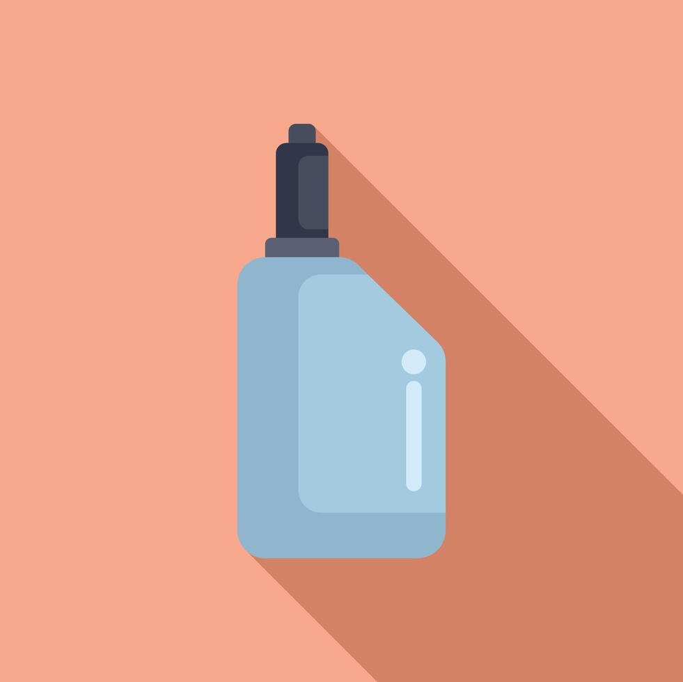 Flat design illustration of a marker pen vector