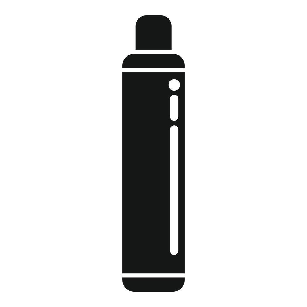 Vape pen icon isolated on white background vector