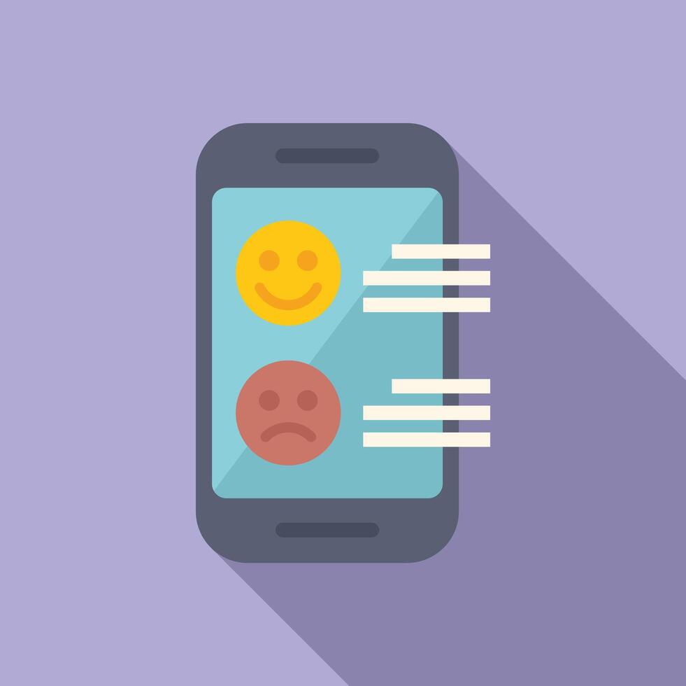 Digital customer feedback concept illustration vector