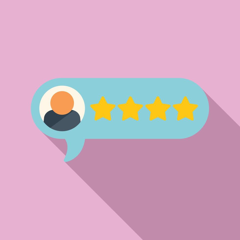 Customer feedback rating concept illustration vector