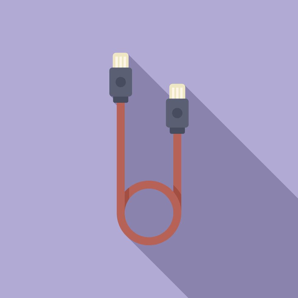 Usb typec cable illustration vector