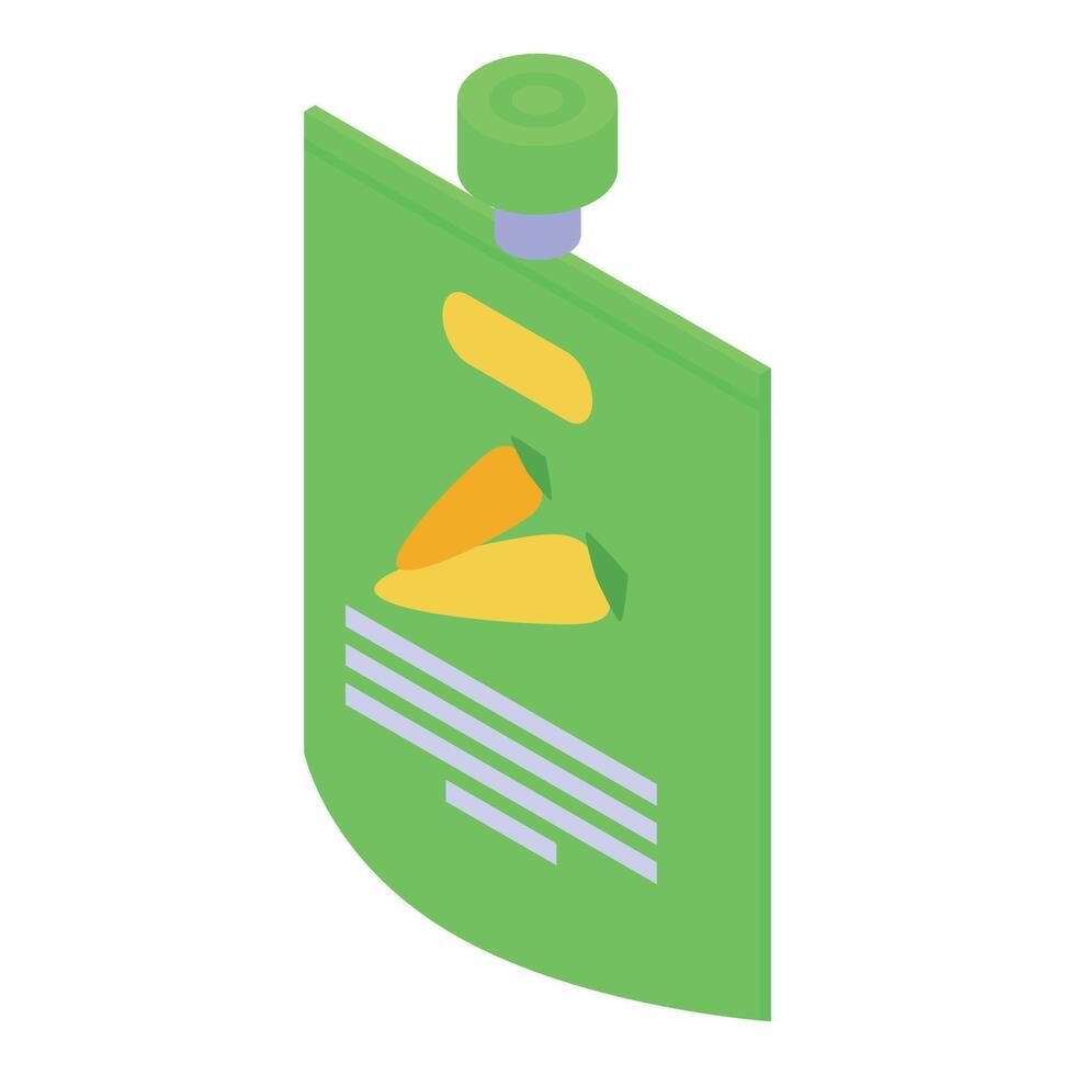 Isometric hand sanitizer bottle illustration vector