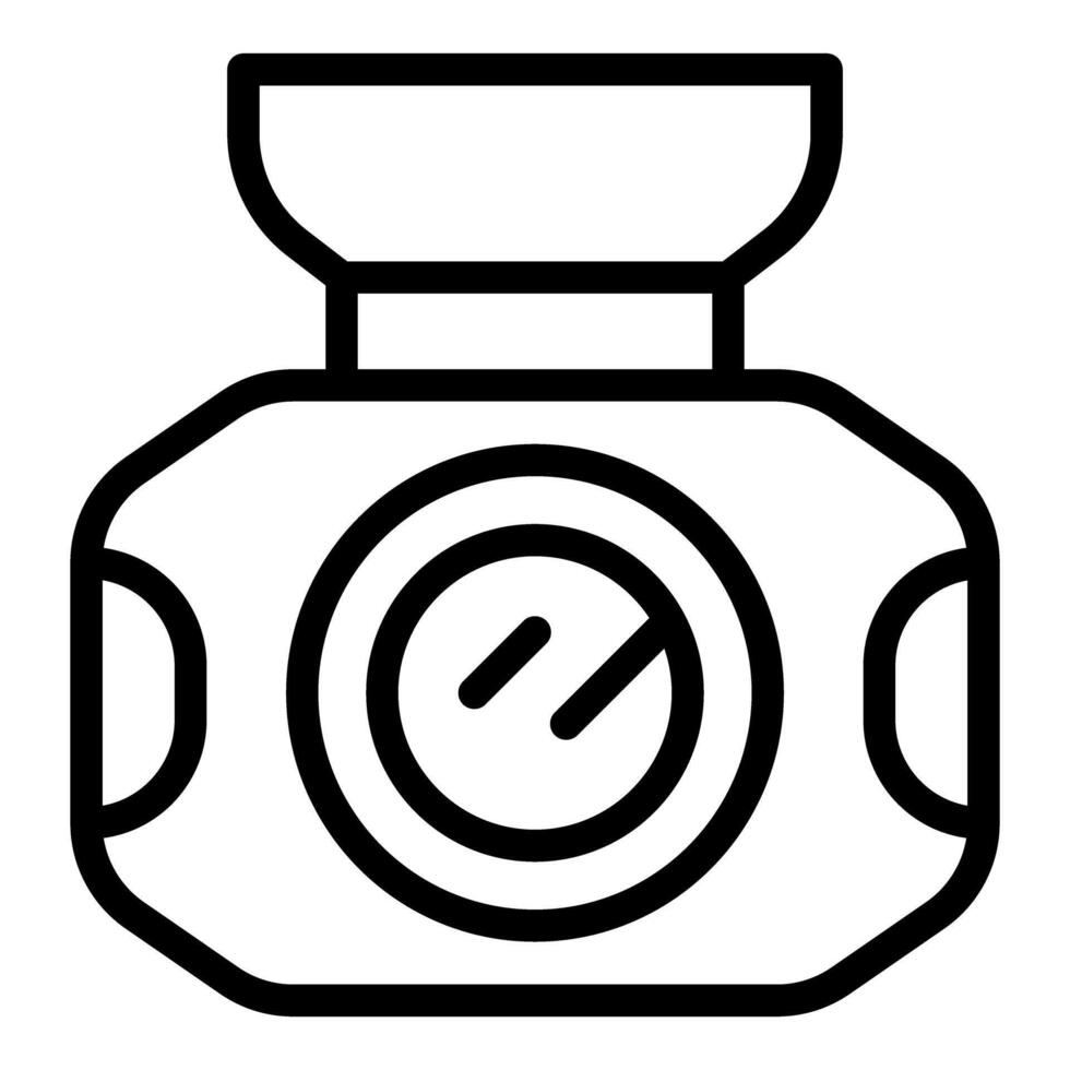 illustration of a camera icon vector